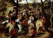 Rustic Wedding, Pieter Bruegel